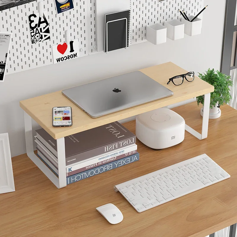 Laptop Stand Bamboo - Z30/40/50CM Base Bracket Monitor Raising Stand