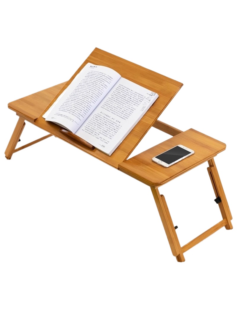 Laptop Stand Bamboo - Adjustable Bamboo Laptop Stand ,Collapsible Computer