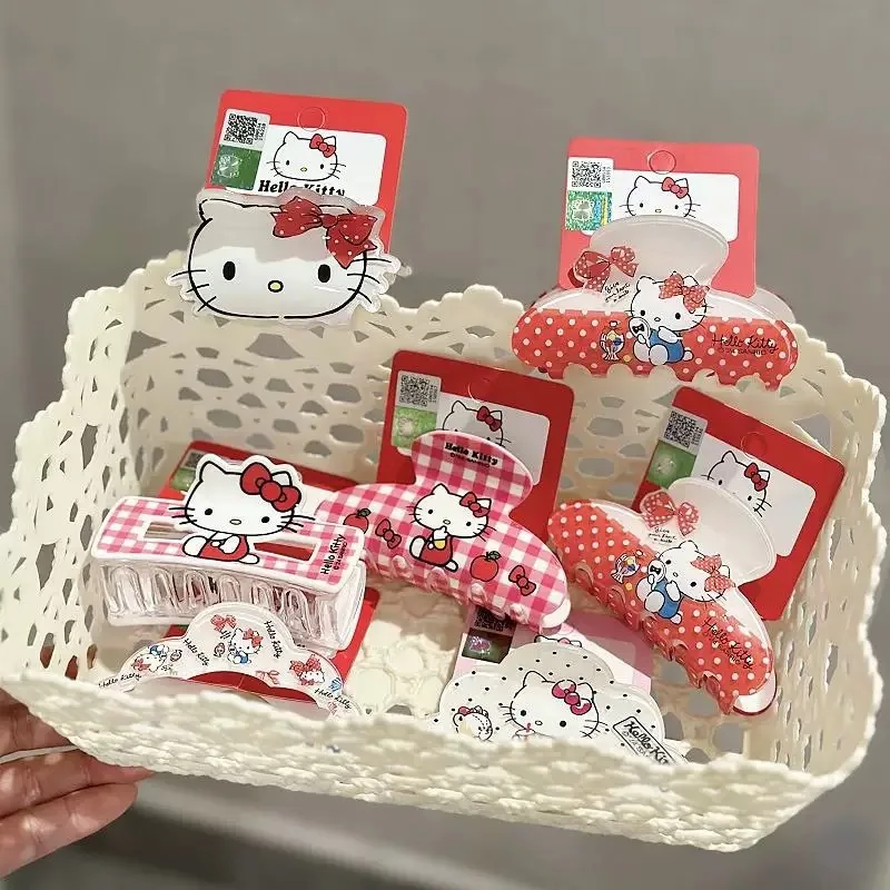 Tech Hair Accessories - Anime Hello Kitty Hairpins Hair Claws