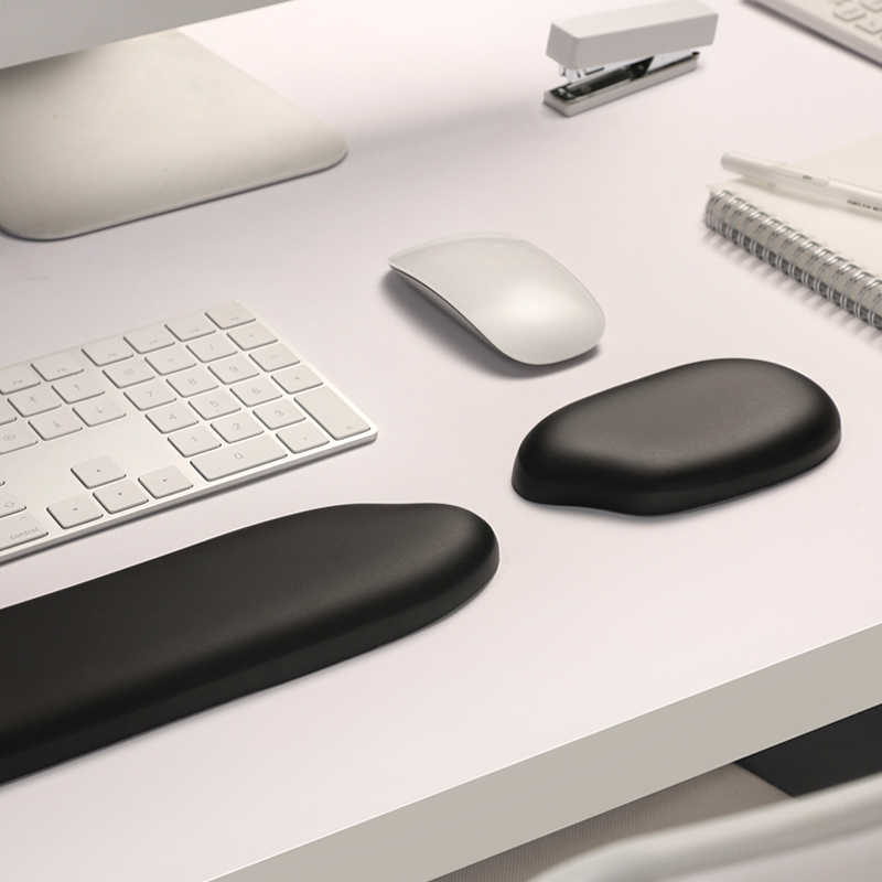 Rice Silicone Wrist Mouse Pad  - Keyboard Wrist Pad Leather 评论和价格