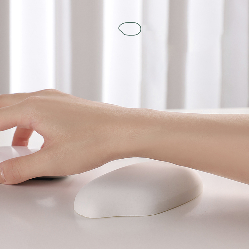 Rice Silicone Wrist Mouse Pad  - Keyboard Wrist Pad Leather 评论和价格