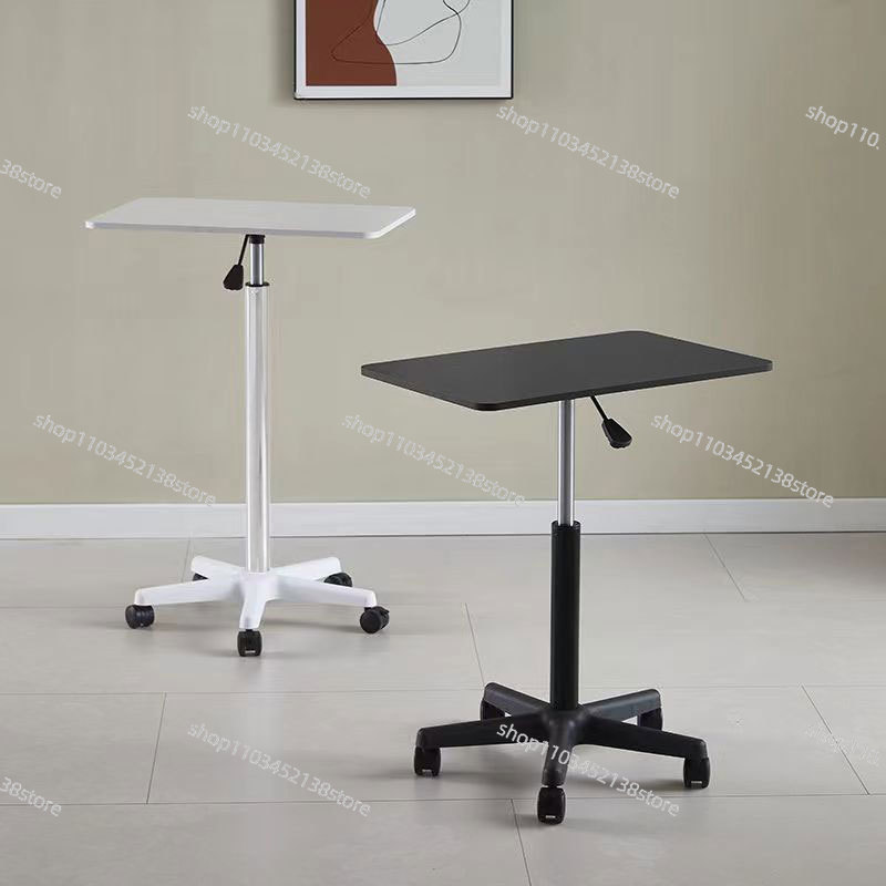 Pulley Mobile Small Table Stan - Laptop Stand Bamboo 评论和价格