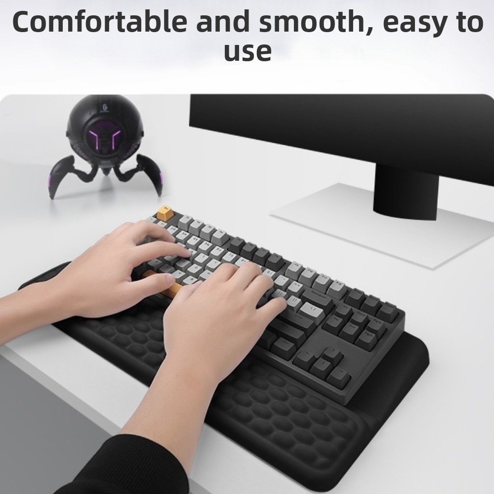 Easy Typing Non-Slip Ergonomic - Keyboard Wrist Pad Leather 评论和价格