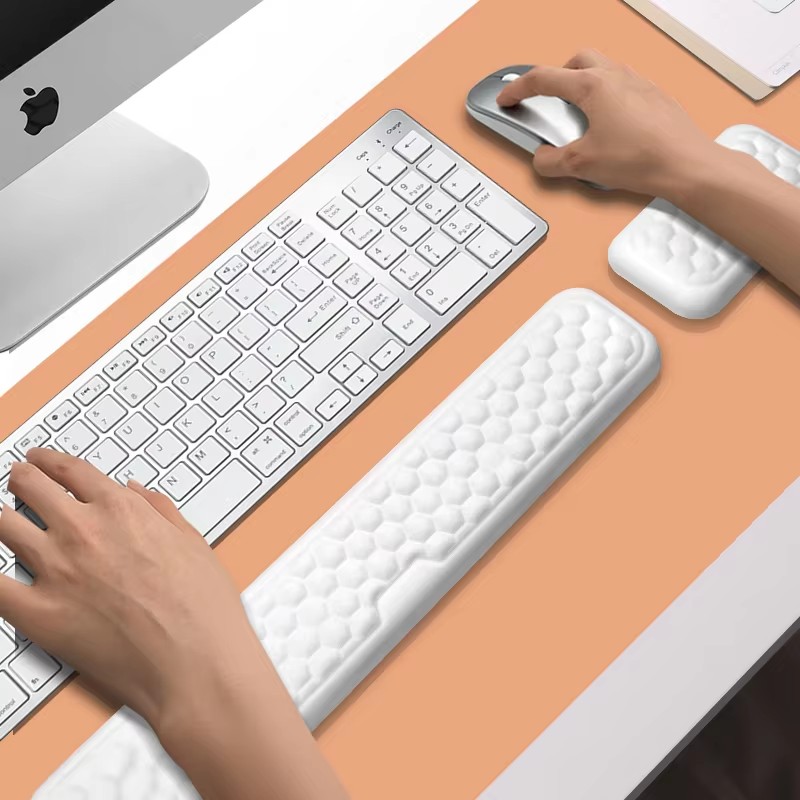 Ergonomic Wrist Rest Mousepad  - Keyboard Wrist Pad Leather 评论和价格
