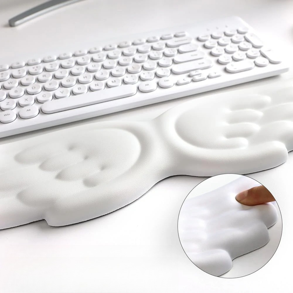 Mousepad Ergonomic Angel Keybo - Keyboard Wrist Pad Leather 评论和价格