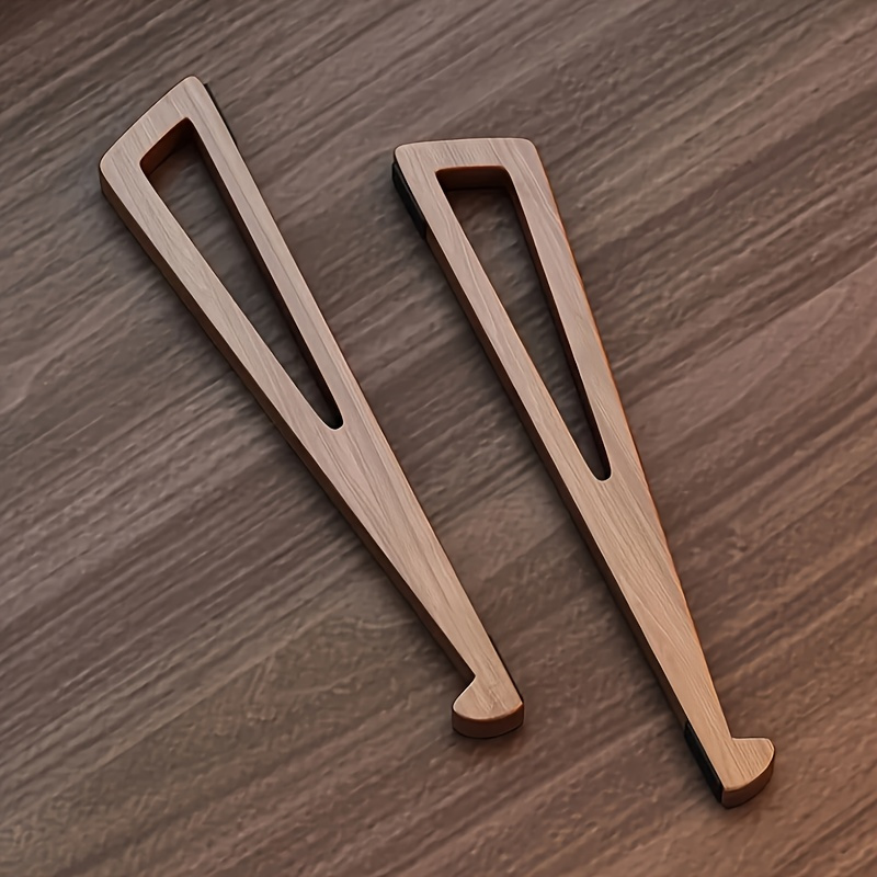 Portable Foldable Wooden Lapto - Laptop Stand Bamboo 评论和价格