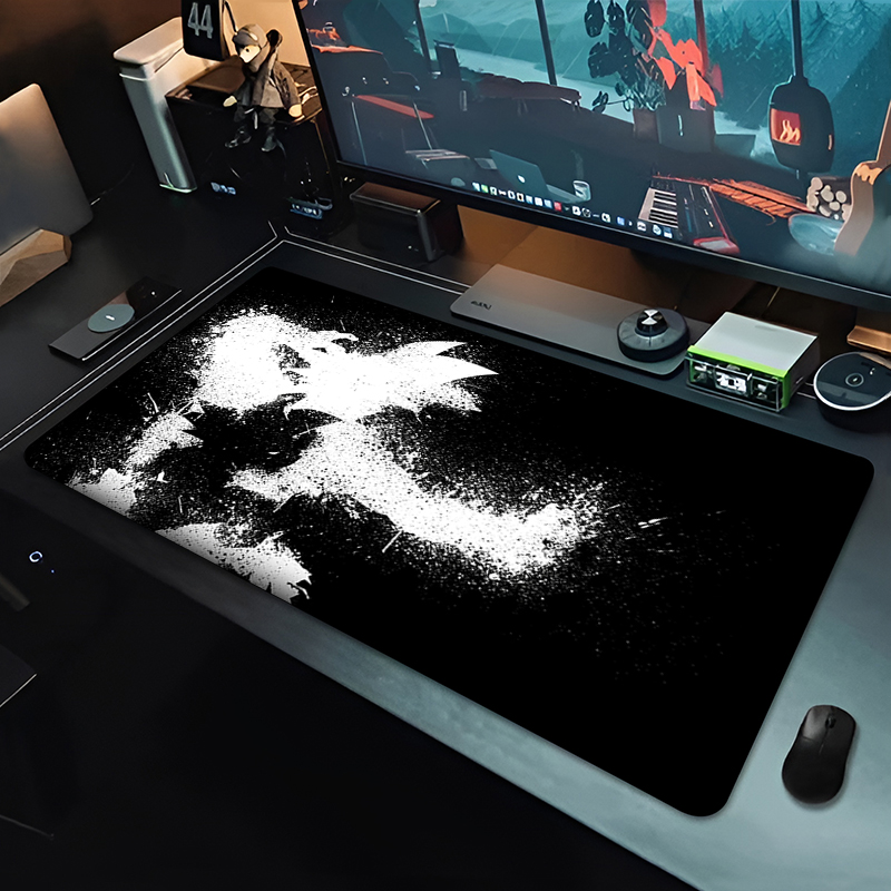 DBZ Black Anime Mouse Pad Drag - Tech Accessories Desk 评论和价格