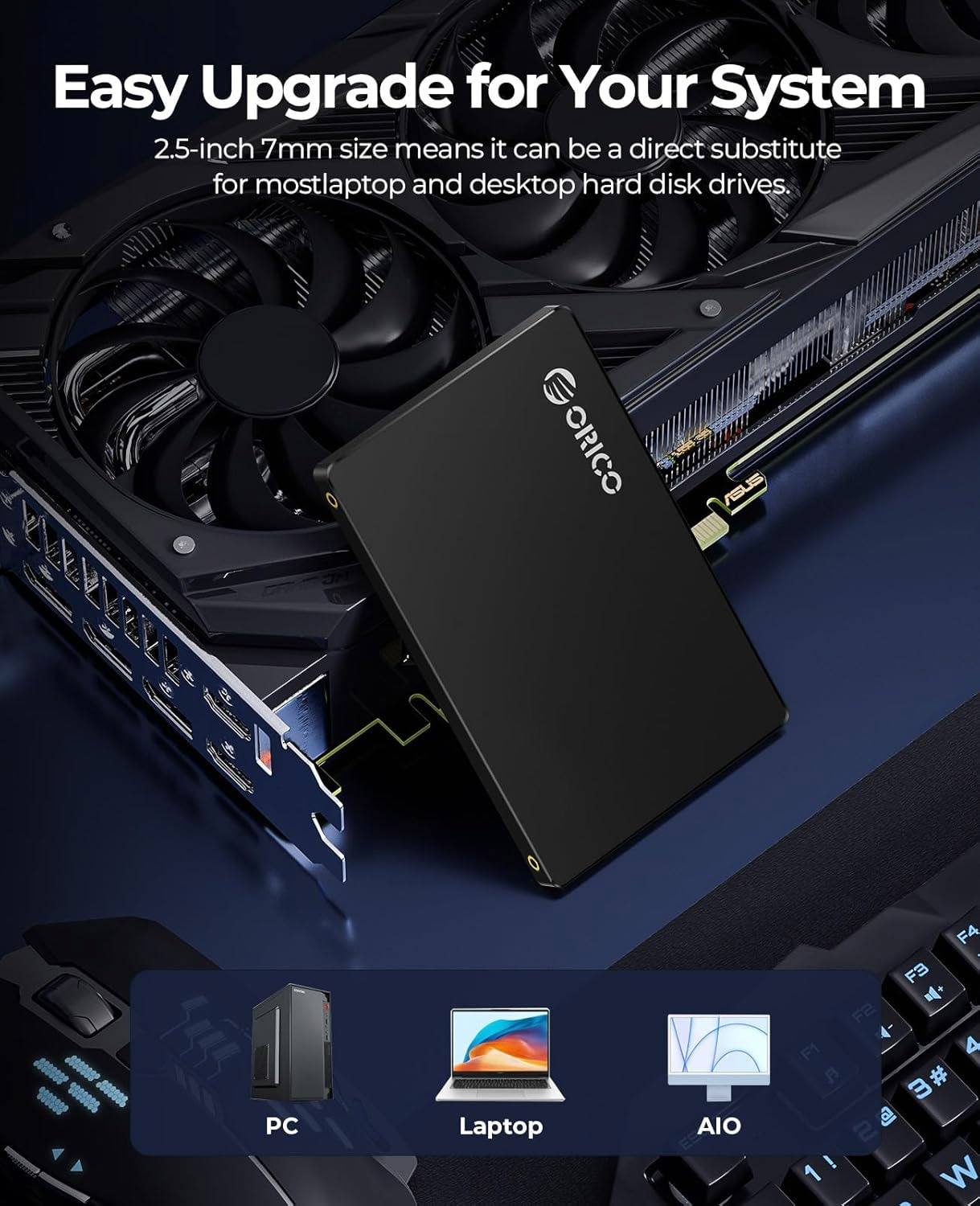 ORICO 1TB SATA SSD 2.5 Inch In - Samsung Ssd Evo 870 评论和价格