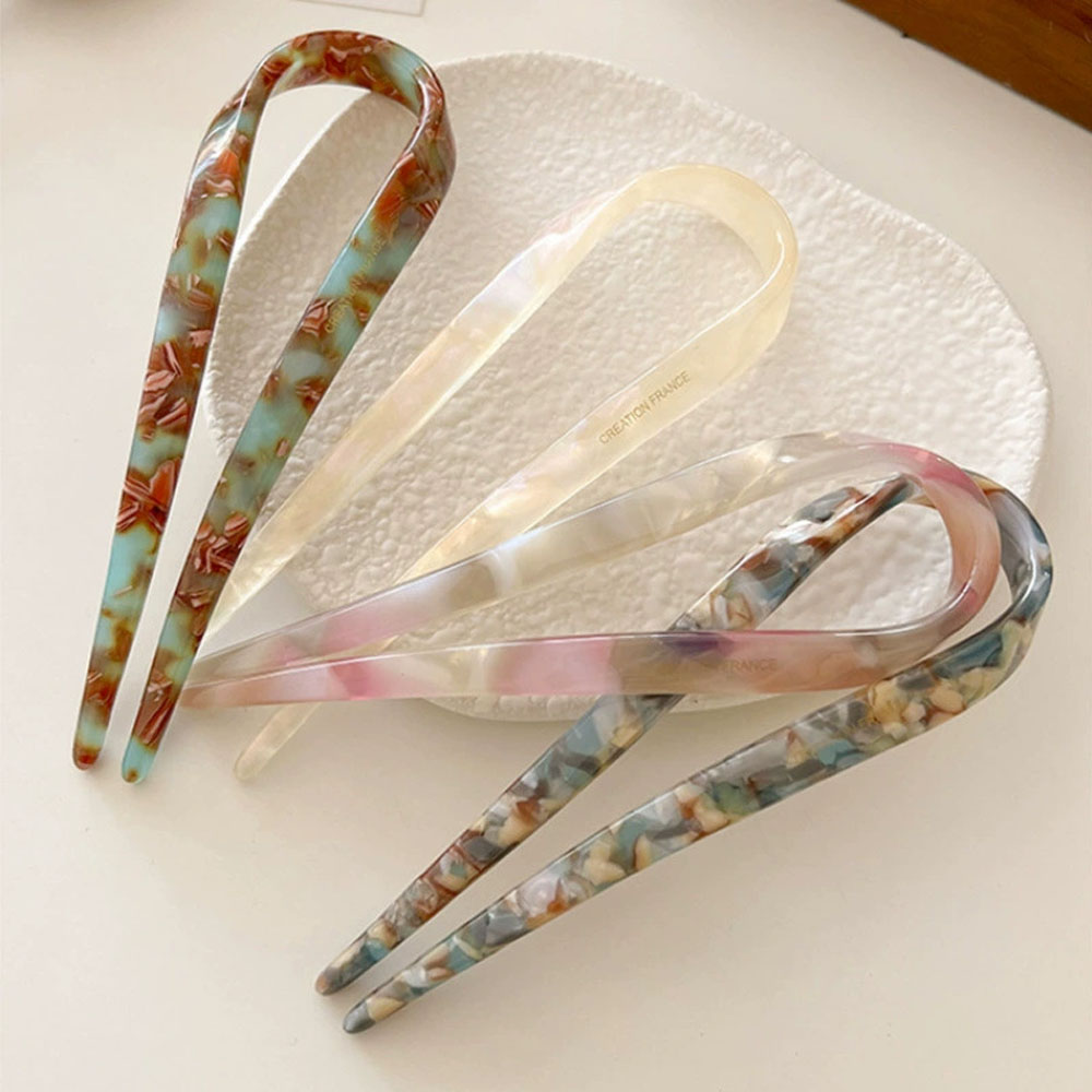 Retro U-shaped hairclip for wo - Tech Accessories Women 评论和价格
