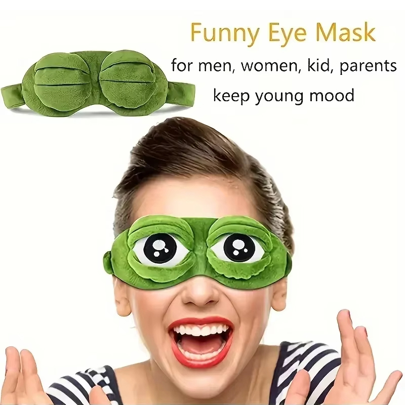Frog Shaped Eye Mask Party Gam - Tech Hair Accessories 评论和价格