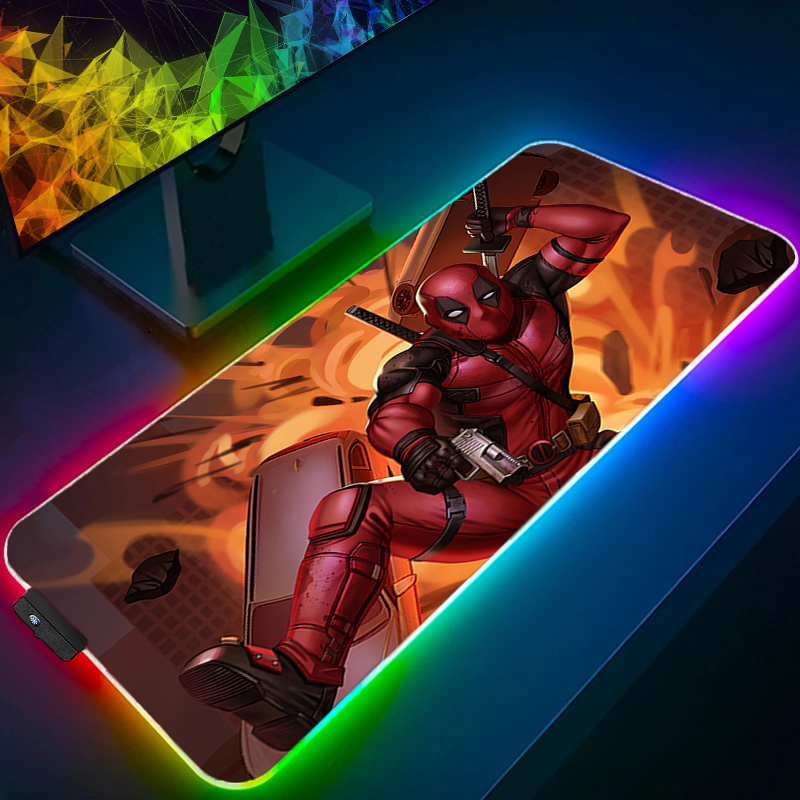 LED Mouse Pad Gaming Backlight - Tech Accessories Desk 评论和价格