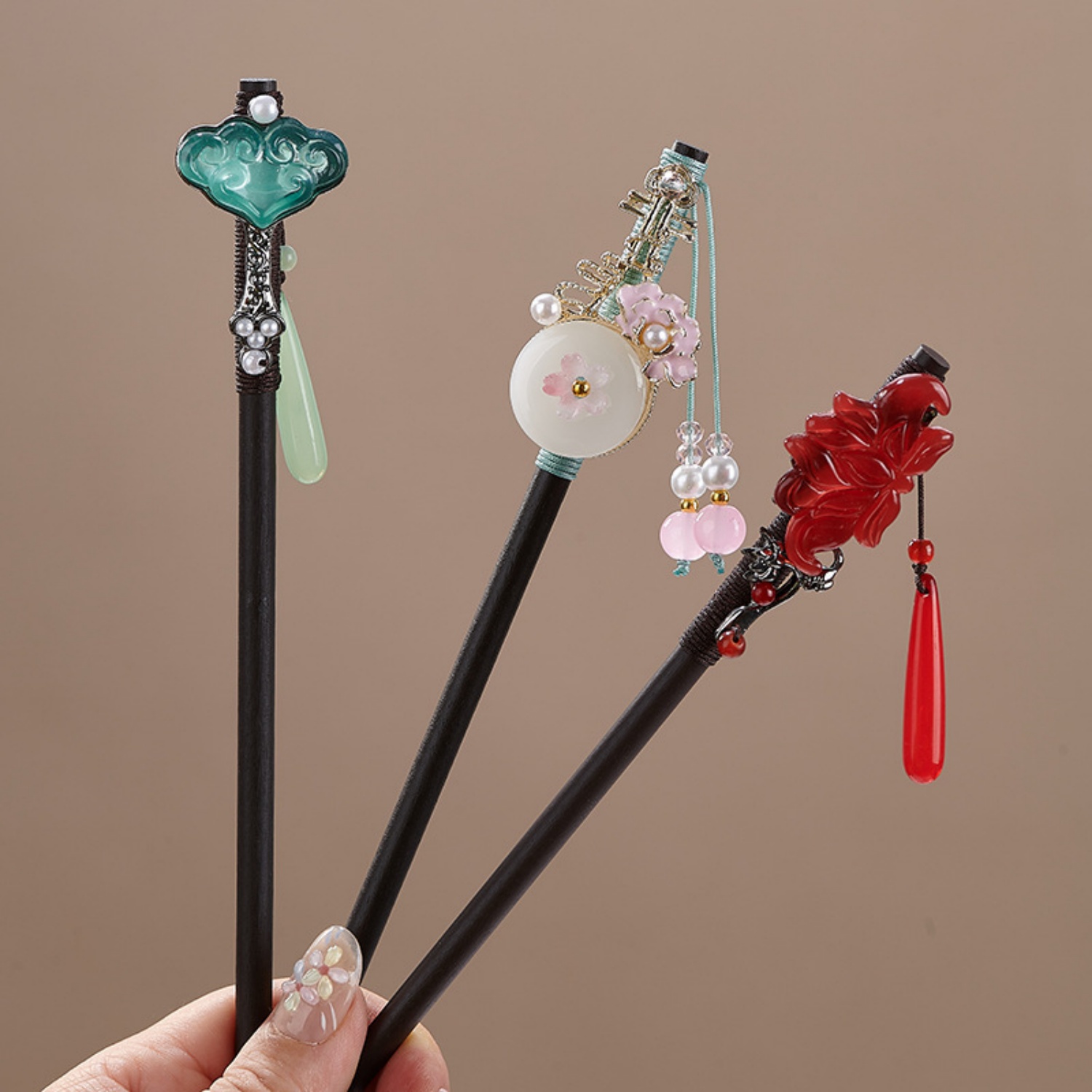 Vintage Flower Hairpin For Wom - Tech Accessories Women 评论和价格