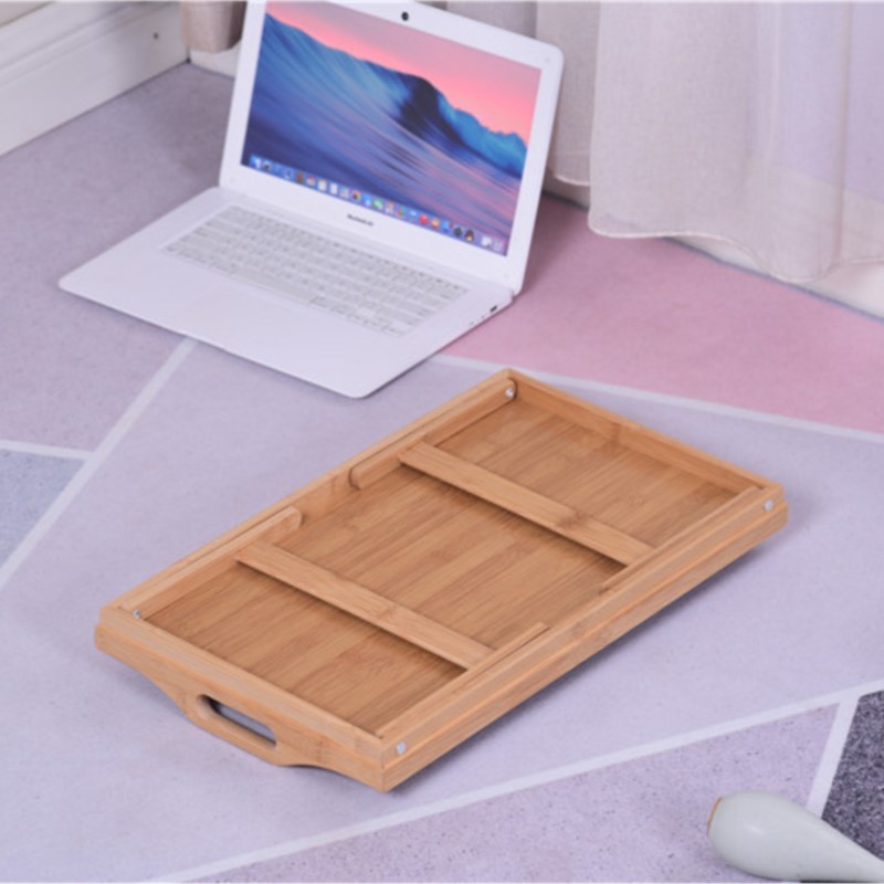 Portable Bamboo Wood Bed Tray  - Laptop Stand Bamboo 评论和价格