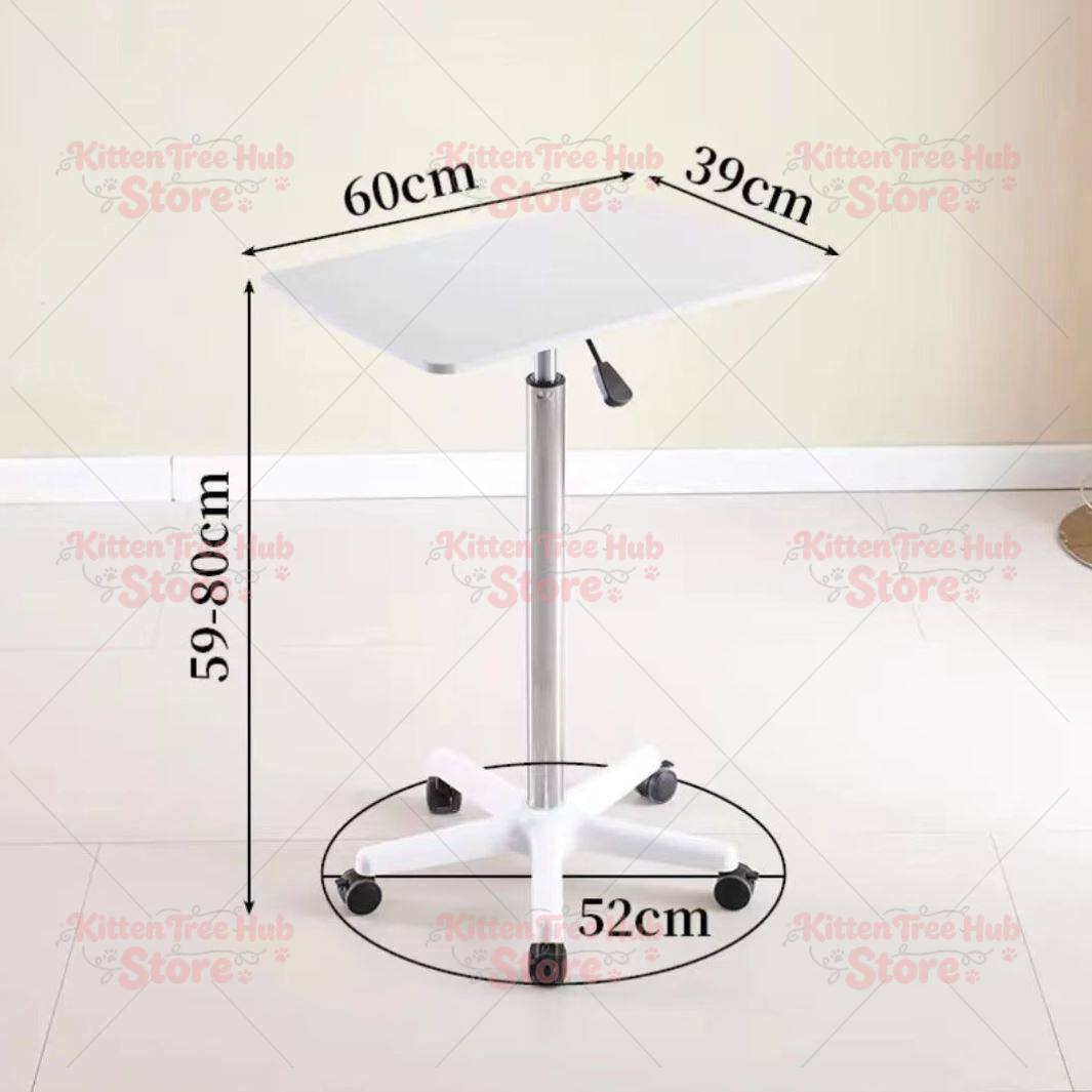 Mobile Height Adjustable Desk  - Laptop Stand Bamboo 评论和价格