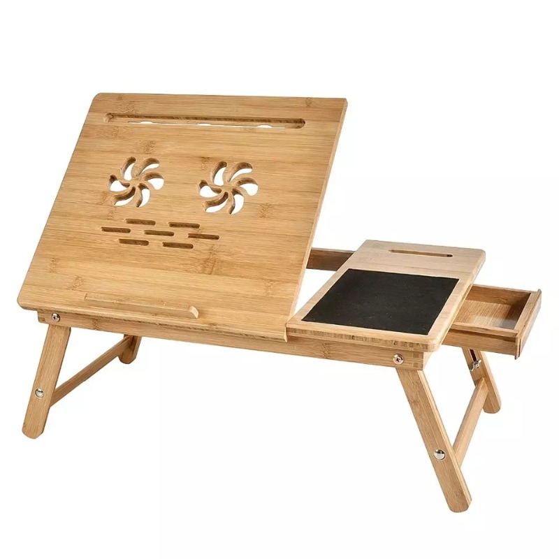 Bamboo Adjustable Computer Lap - Laptop Stand Bamboo 评论和价格