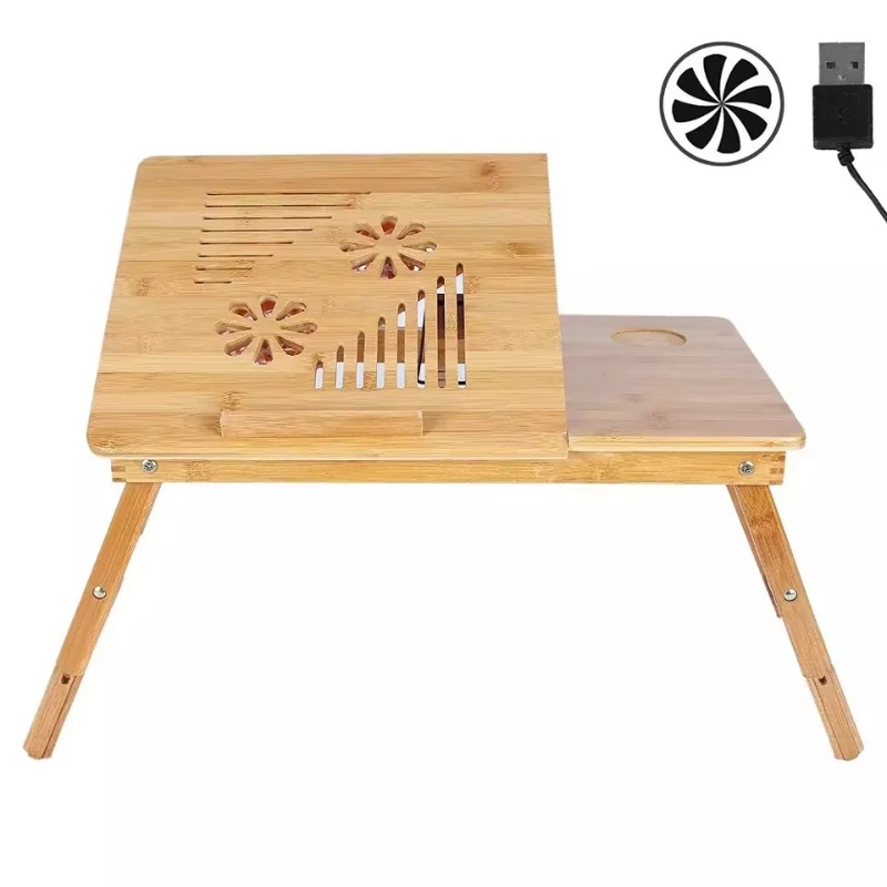 Bamboo Adjustable Computer Lap - Laptop Stand Bamboo 评论和价格