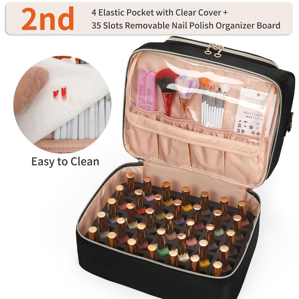 Double Layer Nail Polish Organ - Tech Woven Accessories 评论和价格