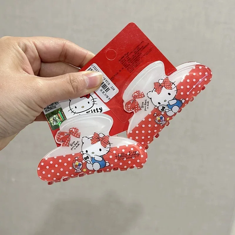 Anime Hello Kitty Hairpins Hai - Tech Hair Accessories 评论和价格