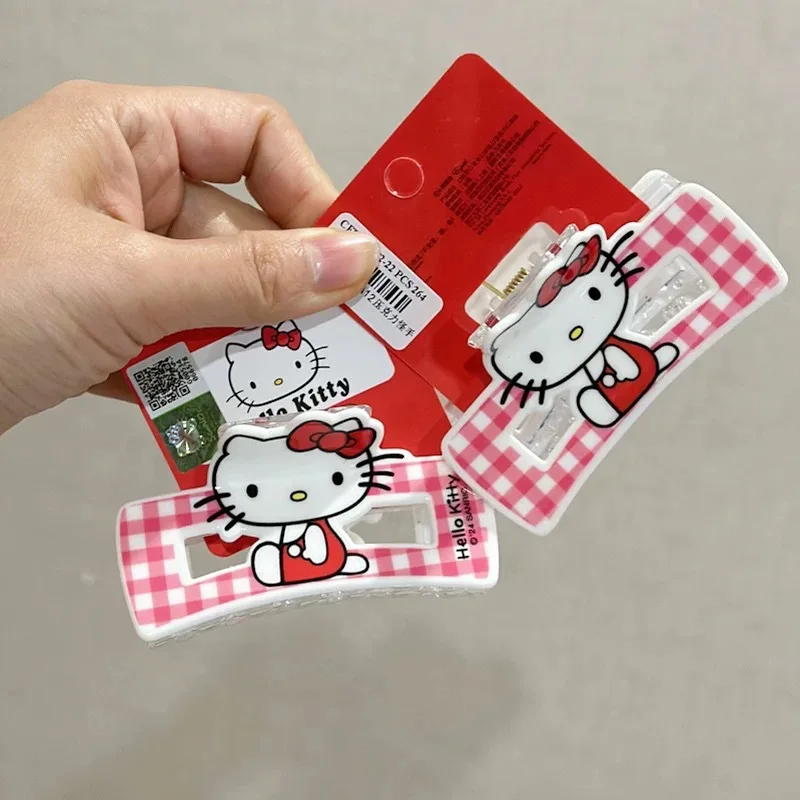 Anime Hello Kitty Hairpins Hai - Tech Hair Accessories 评论和价格