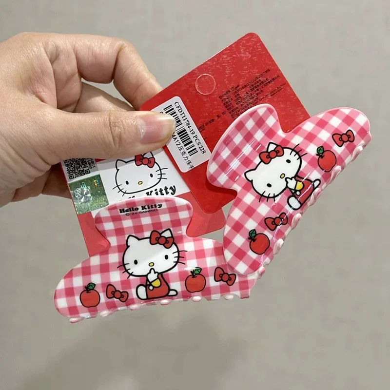 Anime Hello Kitty Hairpins Hai - Tech Hair Accessories 评论和价格
