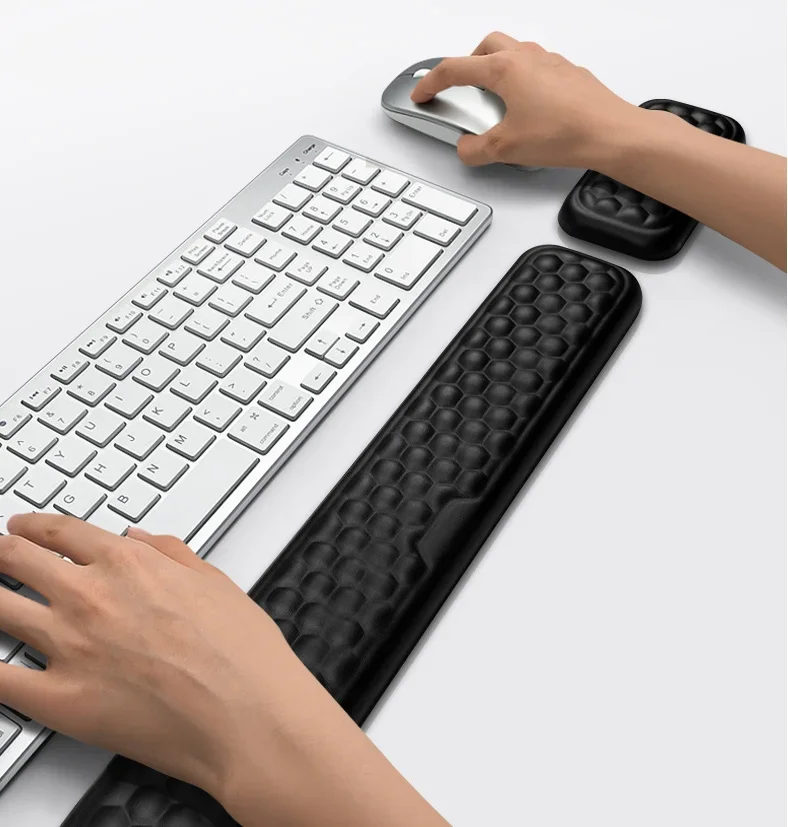 Wrist Mouse & Keyboard Protect - Keyboard Wrist Pad Leather 评论和价格