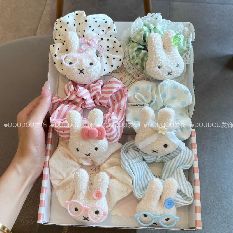 New Miffy Cute Hair Tie Large  - Tech Hair Accessories 评论和价格