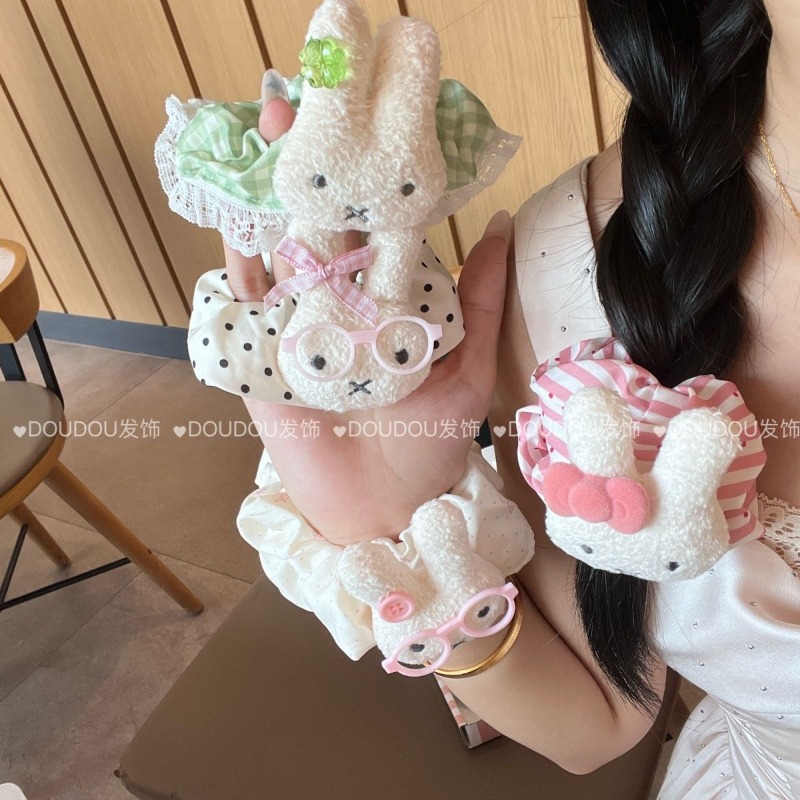 New Miffy Cute Hair Tie Large  - Tech Hair Accessories 评论和价格