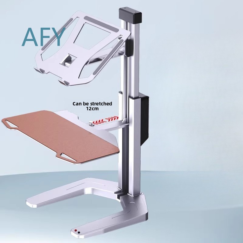 Electric Height Adjustable Sta - Laptop Stand Bamboo 评论和价格
