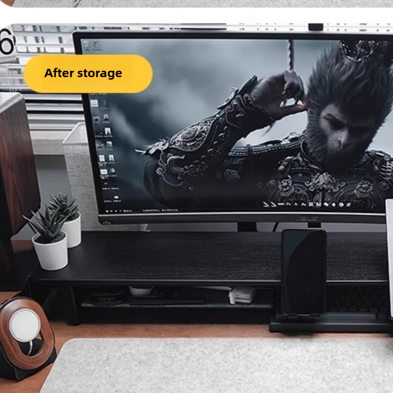 Ergonomic Aluminum Monitor Ris - Laptop Stand Bamboo 评论和价格