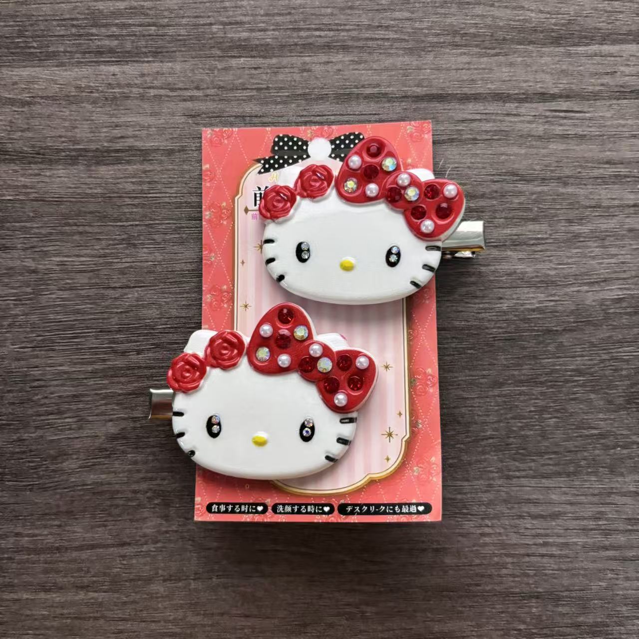Sanrio Cartoon Sakura Rhinesto - Tech Hair Accessories 评论和价格