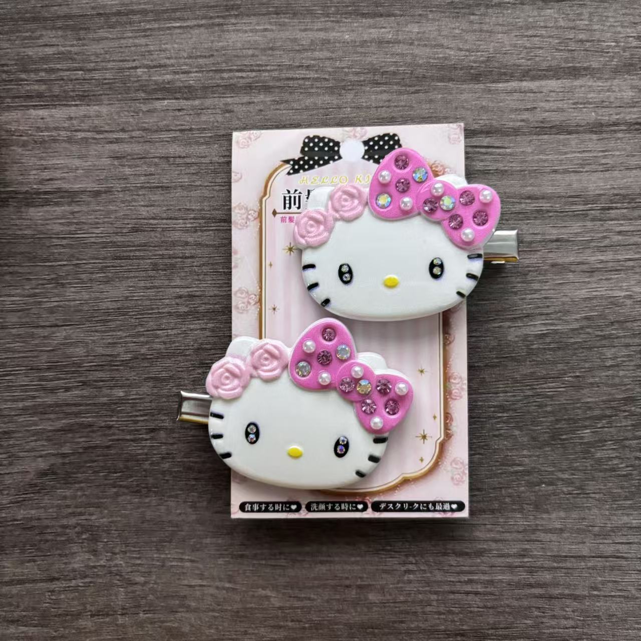 Sanrio Cartoon Sakura Rhinesto - Tech Hair Accessories 评论和价格