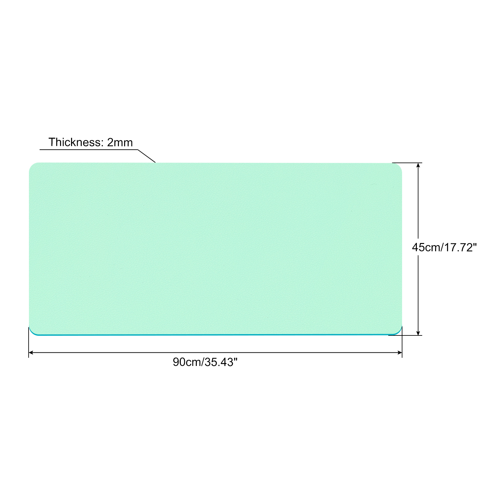 Office Desk Mat Protector PU L - Tech Accessories Desk 评论和价格