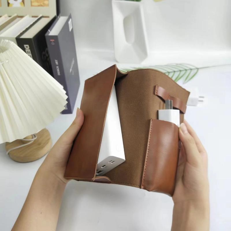 1pc PU Leather Multi-Compartme - Tech Woven Accessories 评论和价格