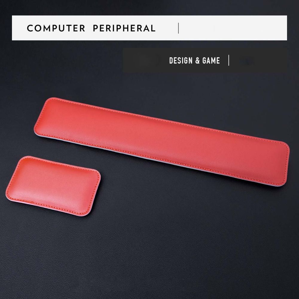 Portable Leather Mouse Pad Lea - Keyboard Wrist Pad Leather 评论和价格