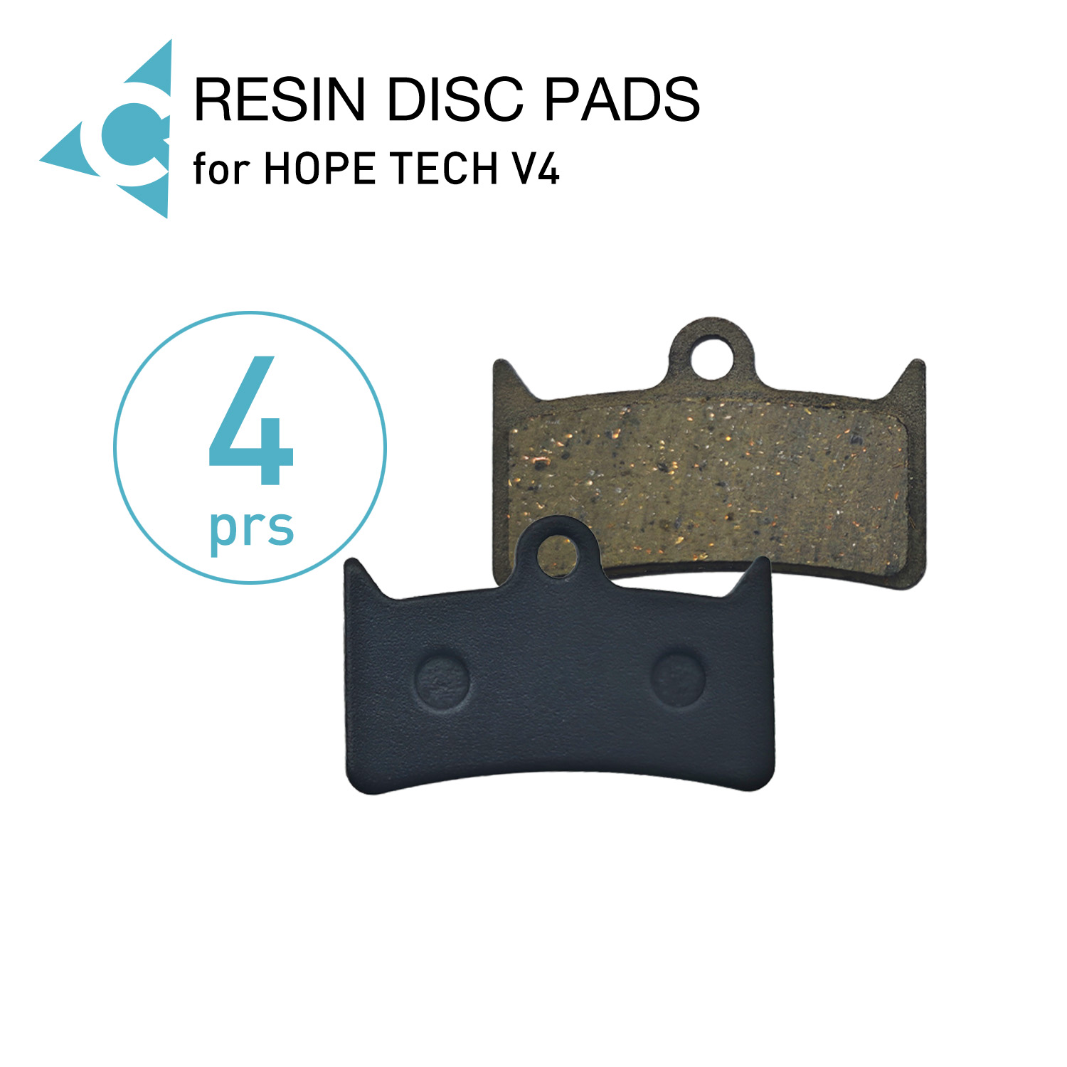 4 Pairs Bicycle Disc Brake Pad - Tech Bike Accessories 评论和价格