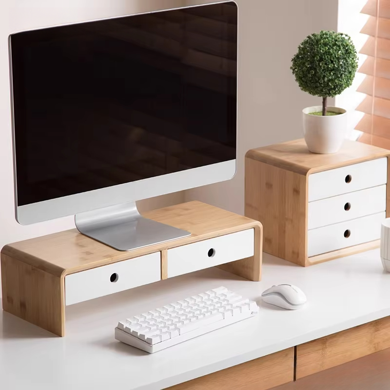 Bamboo Laptop Monitor Riser Ec - Laptop Stand Bamboo 评论和价格