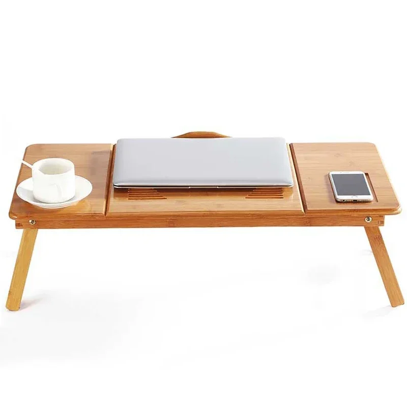 Adjustable Bamboo Laptop Desk/ - Laptop Stand Bamboo 评论和价格