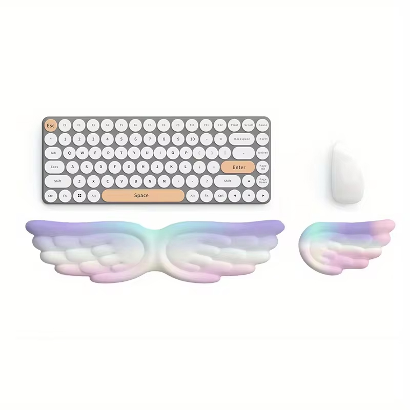 Mouse Pad with Wrist Rest Keyb - Keyboard Wrist Pad Leather 评论和价格