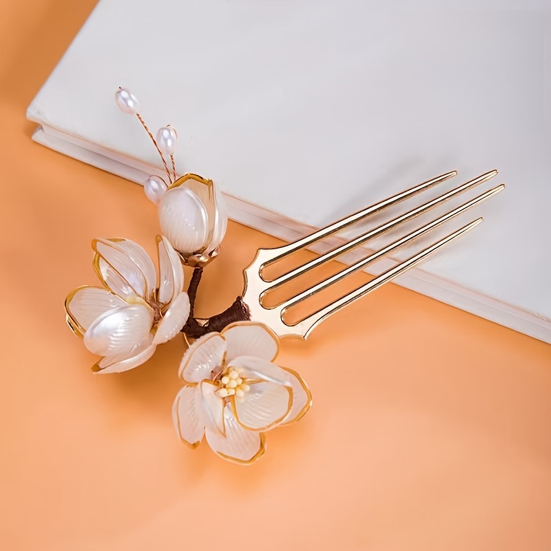 Chinese Style Shell Magnolia F - Tech Accessories Women 评论和价格