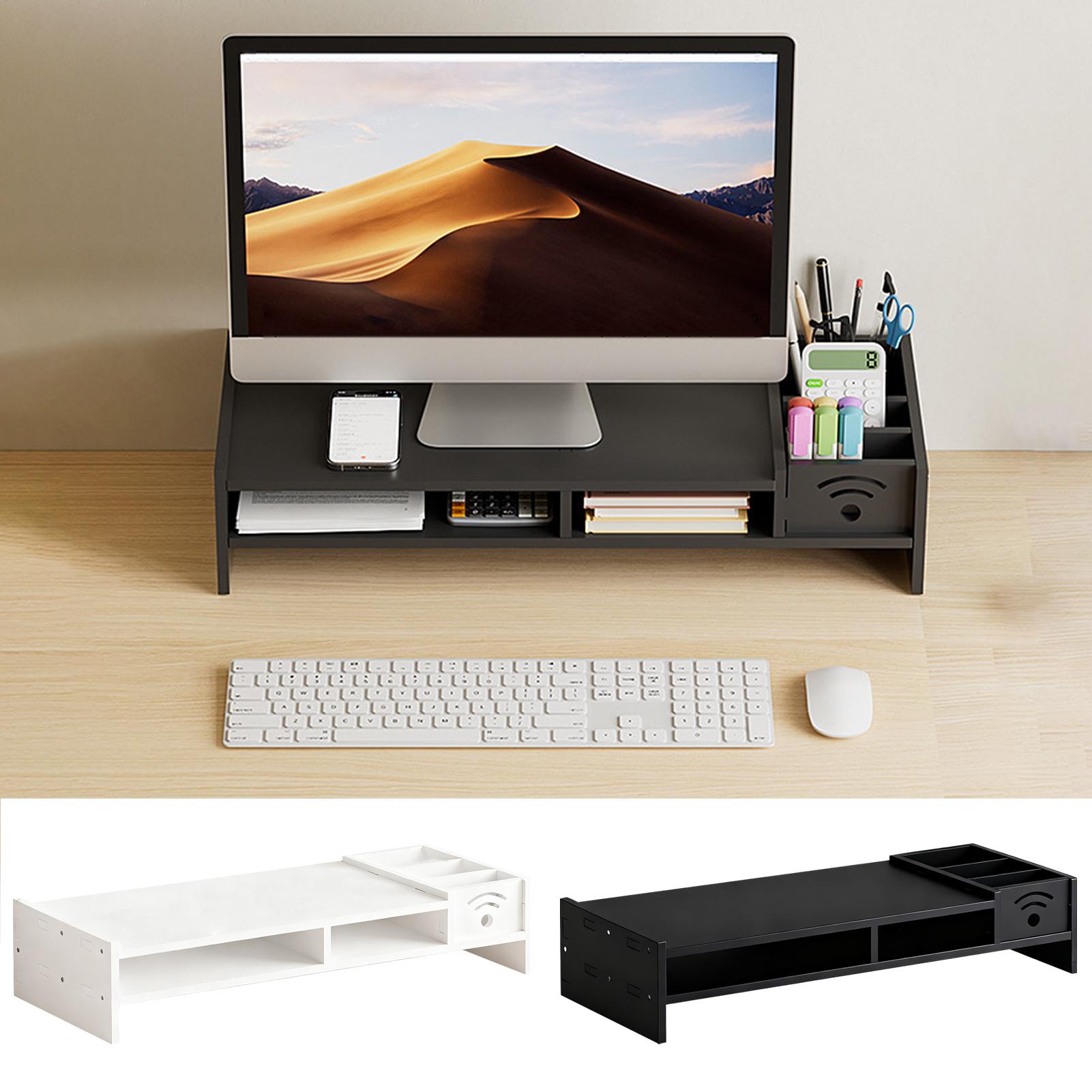 Monitor Stand For Desk 2-Tier  - Laptop Stand Bamboo 评论和价格