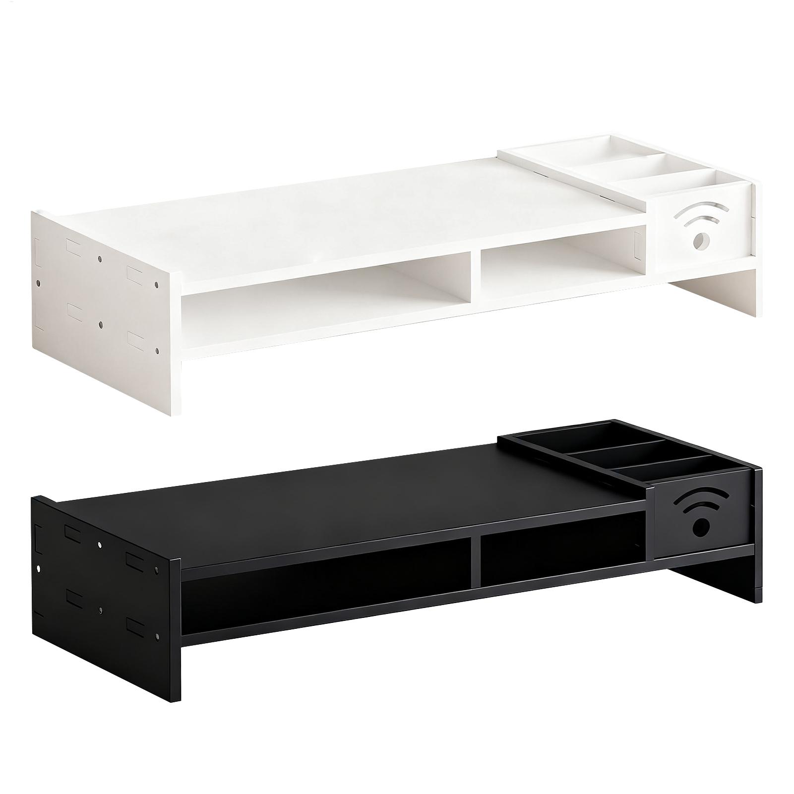 Monitor Stand For Desk 2-Tier  - Laptop Stand Bamboo 评论和价格