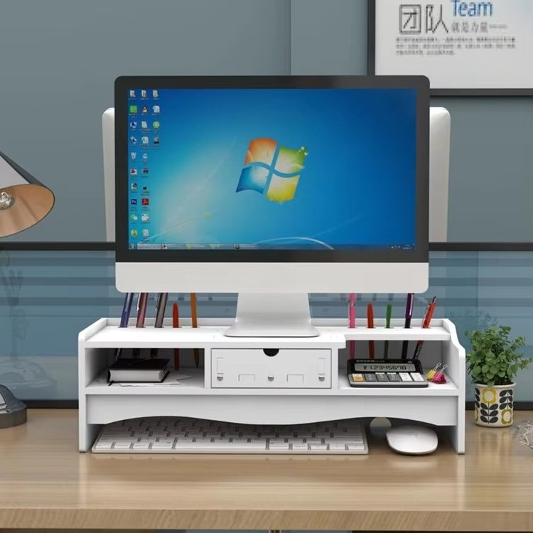 &cSpace Saving 2 Tier Bamboo L - Laptop Stand Bamboo 评论和价格