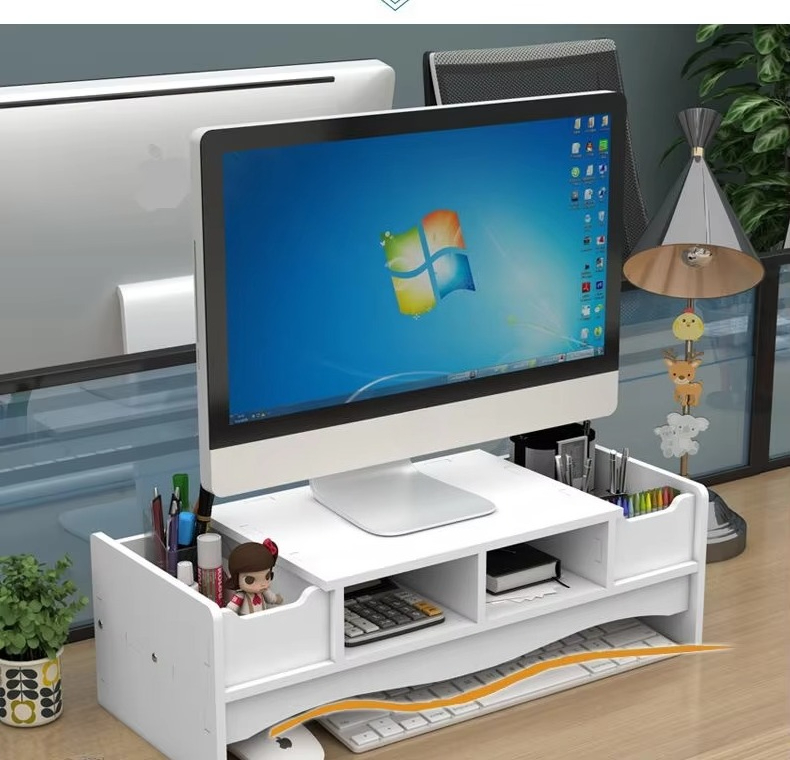&cSpace Saving 2 Tier Bamboo L - Laptop Stand Bamboo 评论和价格
